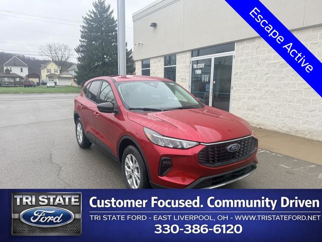 Rapid Red Metallic Tinted Clearcoat 2026 Ford Escape Active AWD SUV / Crossover All-Wheel Drive 8-Speed Automatic