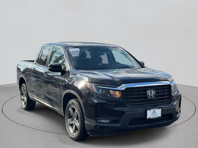 Black 2023 Honda Ridgeline RTL AWD Pickup Truck All-Wheel Drive 9-Speed Automatic