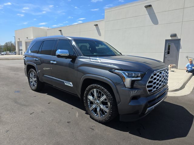 Magnetic Gray Metallic 2023 Toyota Sequoia Capstone 4WD SUV / Crossover Four-Wheel Drive Automatic