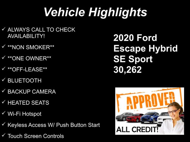 2020 Ford Escape SE Sport Hybrid photo
