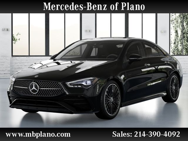 Cosmos Black Metallic 2026 Mercedes-Benz CLA Coupe All-Wheel Drive 8-Speed Dual Clutch