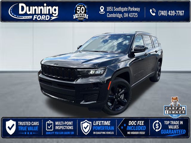 Diamond Black Crystal Pearlcoat 2024 Jeep Grand Cherokee L SUV / Crossover Four-Wheel Drive 8-Speed Automatic
