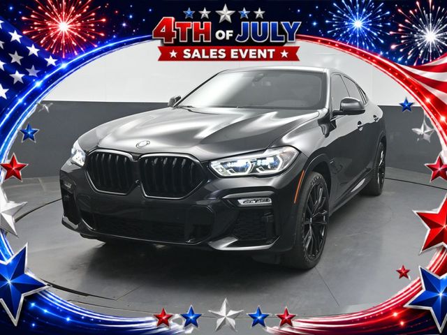 Black Sapphire Metallic 2021 BMW X6 SUV / Crossover Rear-Wheel Drive 8-Speed Automatic