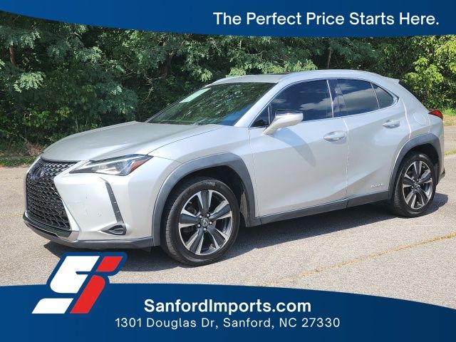 Silver 2020 Lexus UX Hybrid SUV / Crossover All-Wheel Drive Continuously Variable Transmission