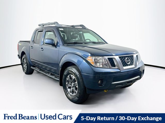 Arctic Blue Metallic 2020 Nissan Frontier Pickup Truck Four-Wheel Drive 9-Speed Automatic