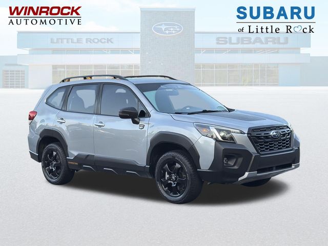 Ice Silver Metallic 2023 Subaru Forester SUV / Crossover All-Wheel Drive Continuously Variable Transmission