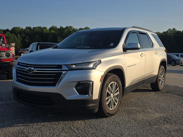 Silver Ice Metallic 2022 Chevrolet Traverse SUV / Crossover Front-Wheel Drive 9-Speed Automatic