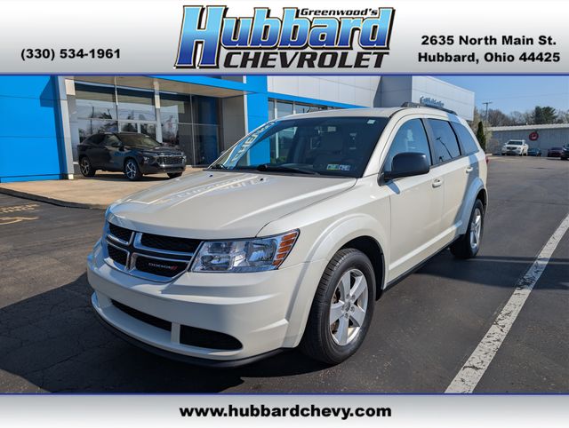 Pearl White Tri-Coat 2013 Dodge Journey SE FWD SUV / Crossover Front-Wheel Drive 4-Speed Automatic