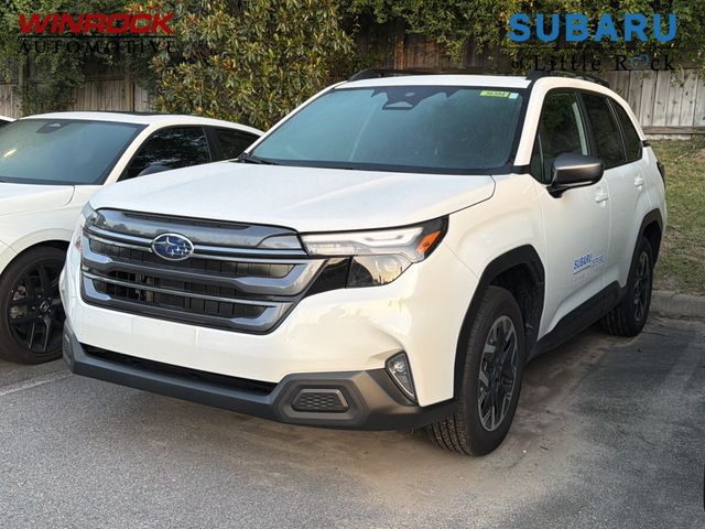 Crystal White Pearl 2026 Subaru Forester SUV / Crossover All-Wheel Drive Continuously Variable Transmission
