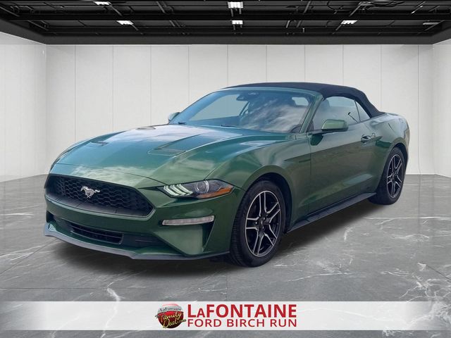 Green Metallic 2023 Ford Mustang EcoBoost Premium Convertible RWD Convertible Rear-Wheel Drive Automatic
