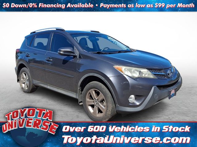 Magnetic Gray Metallic 2015 Toyota RAV4 SUV / Crossover All-Wheel Drive 6-Speed Automatic