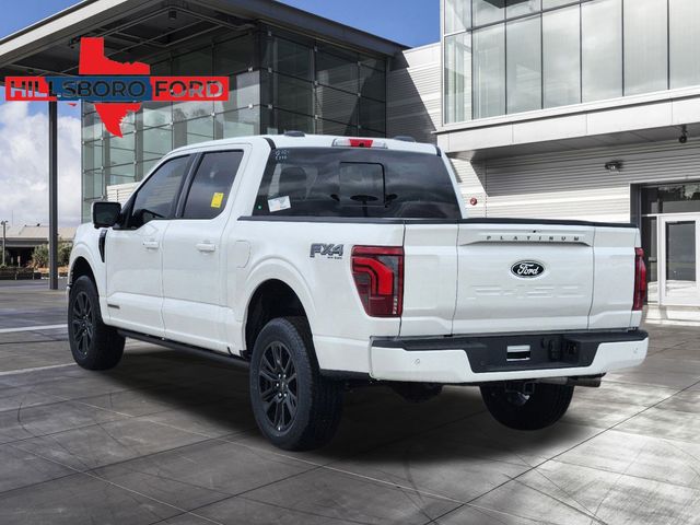 2025 White Metallic Ford F-150 Platinum 4X4 Truck