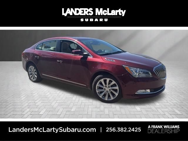 Deep Garnet Metallic 2015 Buick LaCrosse Sedan Front-Wheel Drive 6-Speed Automatic Overdrive