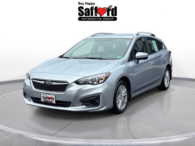 Ice Silver Metallic 2018 Subaru Impreza 2.0i Premium Hatchback AWD Hatchback All-Wheel Drive Continuously Variable Transmission