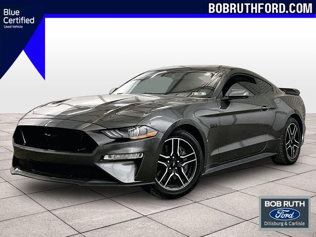 Gray (Magnetic) 2019 Ford Mustang GT Coupe RWD Coupe Rear-Wheel Drive 6-Speed Manual