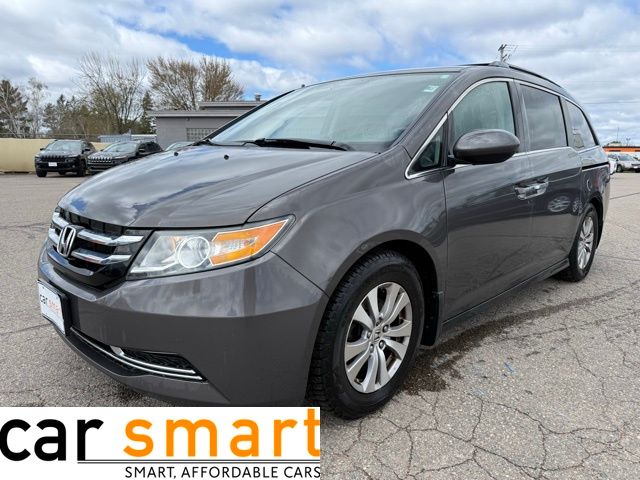 Gray 2017 Honda Odyssey SE FWD Minivan Front-Wheel Drive 6-Speed Automatic