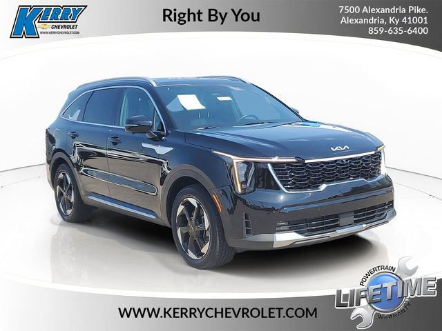 Aurora Black Pearl 2025 Kia Sorento Hybrid SUV / Crossover All-Wheel Drive 6-Speed Automatic