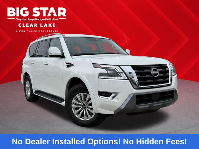 2024 Nissan Armada SV White at Central Houston Nissan