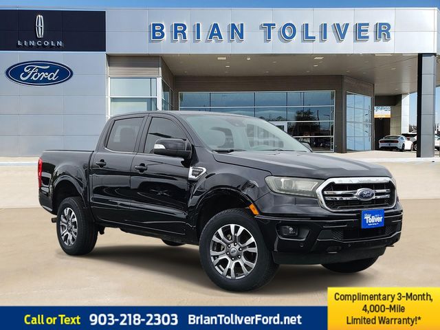 Shadow Black 2019 Ford Ranger Lariat SuperCrew RWD Pickup Truck 4X2 Automatic