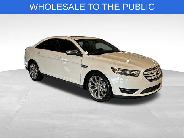 White Platinum Clearcoat Metallic 2016 Ford Taurus Limited Sedan Front-Wheel Drive 6-Speed Automatic