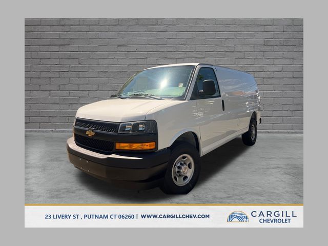 Summit White 2026 Chevrolet Express Cargo Van Rear-Wheel Drive