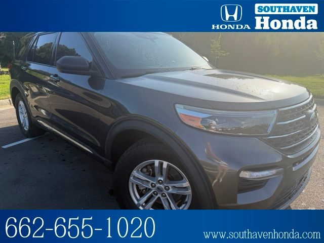 Gray Metallic 2020 Ford Explorer SUV / Crossover Rear-Wheel Drive Automatic