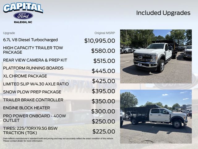 New 2026 White Ford 12FT DUMP/CURBSIDE DOOR image 3