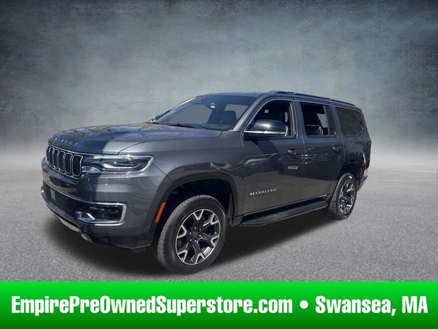 Baltic Gray Metallic Clearcoat 2024 Jeep Wagoneer Series III 4WD SUV / Crossover Four-Wheel Drive 8-Speed Automatic