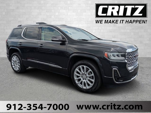 Carbon Black Metallic 2020 GMC Acadia Denali FWD SUV / Crossover Front-Wheel Drive 9-Speed Automatic