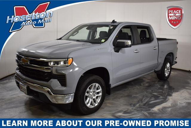 Slate Gray Metallic 2024 Chevrolet Silverado 1500 Pickup Truck Four-Wheel Drive 8-Speed Automatic