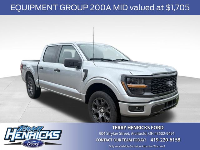 Iconic Silver Metallic 2026 Ford F-150 Pickup Truck Four-Wheel Drive Automatic