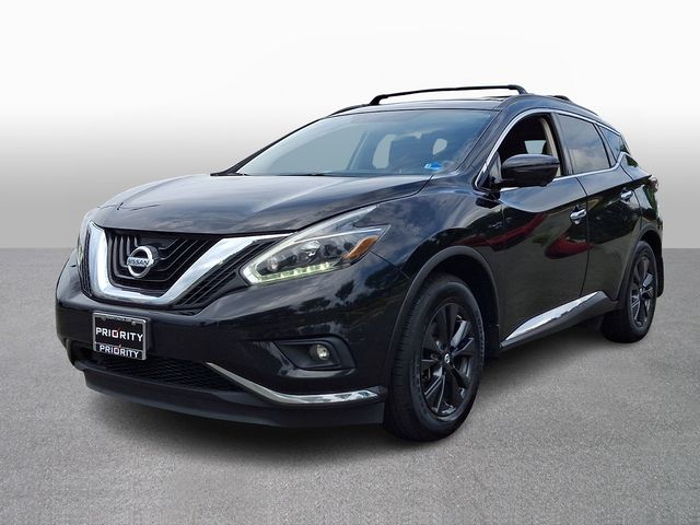 Gray (Magnetic Black Metallic) 2018 Nissan Murano SV AWD SUV / Crossover All-Wheel Drive Continuously Variable Transmission