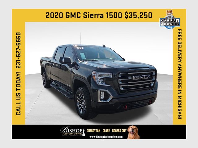 Carbon Black Metallic 2020 GMC Sierra 1500 Pickup Truck Four-Wheel Drive Automatic