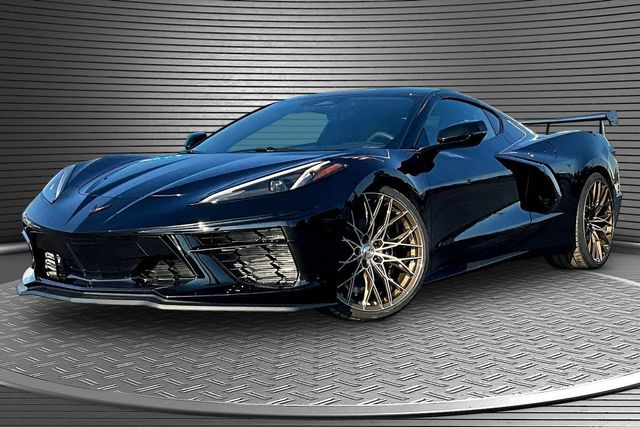 Black 2026 Chevrolet Corvette Coupe Rear-Wheel Drive 8-Speed Dual Clutch