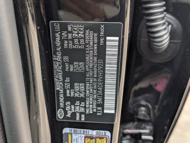 2027 Hyundai Santa Cruz SE Black at DeMontrond Gulf Freeway
