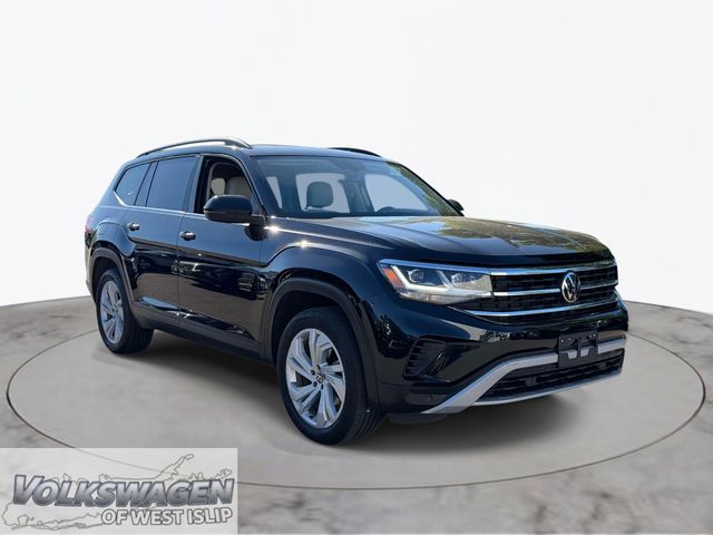 Deep Black 2023 Volkswagen Atlas V6 SE 4Motion with Technology SUV / Crossover All-Wheel Drive 8-Speed Automatic