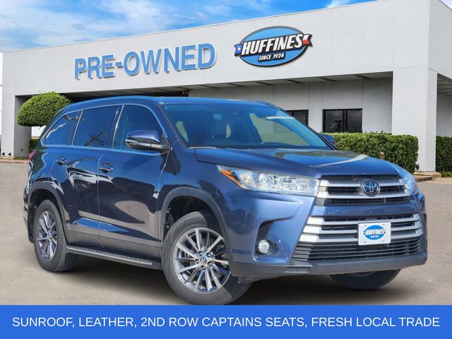Shoreline Mist 2019 Toyota Highlander SUV / Crossover Front-Wheel Drive 8-Speed Automatic