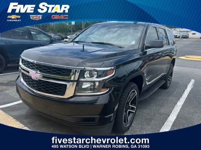 Black 2019 Chevrolet Tahoe LT RWD SUV / Crossover 4X2 6-Speed Automatic Overdrive