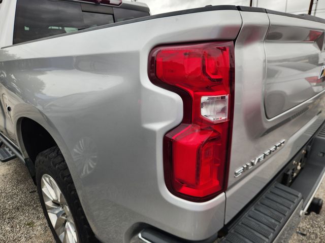 2022 Chevrolet Silverado 1500 LTD LTZ Silver at South Houston Nissan
