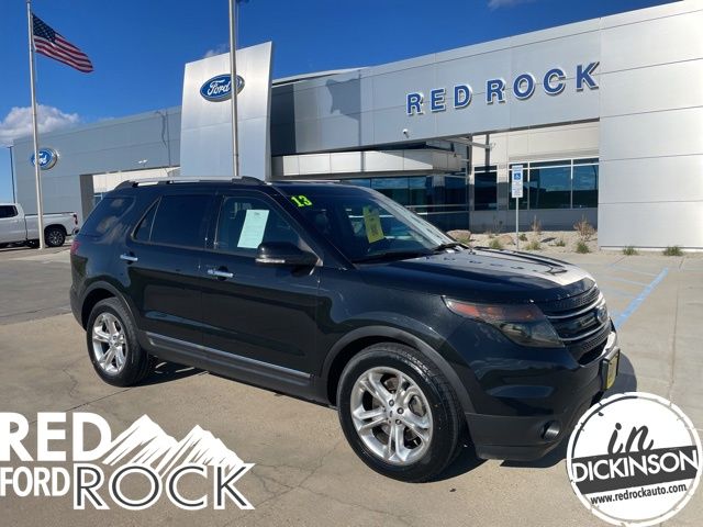 Tuxedo Black Metallic 2013 Ford Explorer Limited 4WD SUV / Crossover All-Wheel Drive 6-Speed Automatic