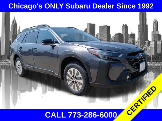 Magnetite Gray Metallic 2025 Subaru Outback Premium AWD SUV / Crossover All-Wheel Drive Continuously Variable Transmission