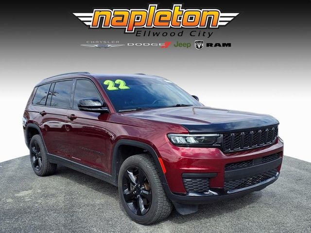 Velvet Red Pearlcoat 2022 Jeep Grand Cherokee L Altitude 4WD SUV / Crossover Four-Wheel Drive 8-Speed Automatic