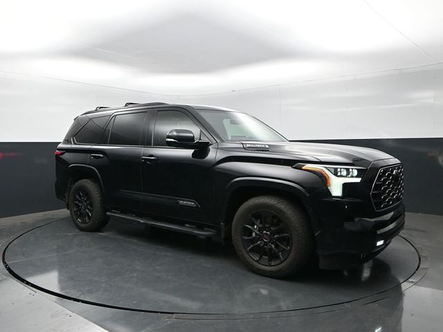 Midnight Black Metallic 2024 Toyota Sequoia SUV / Crossover Four-Wheel Drive Automatic