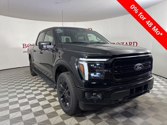 2025 Black Metallic Ford F-150 Lariat Truck