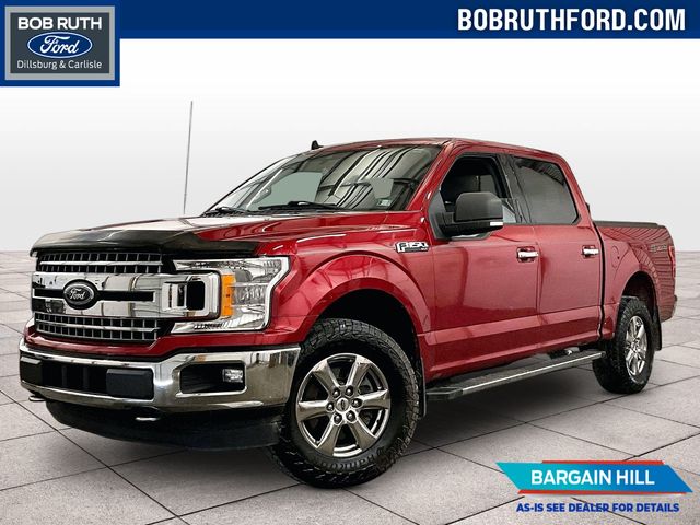 Red Metallic 2020 Ford F-150 Pickup Truck Four-Wheel Drive Automatic