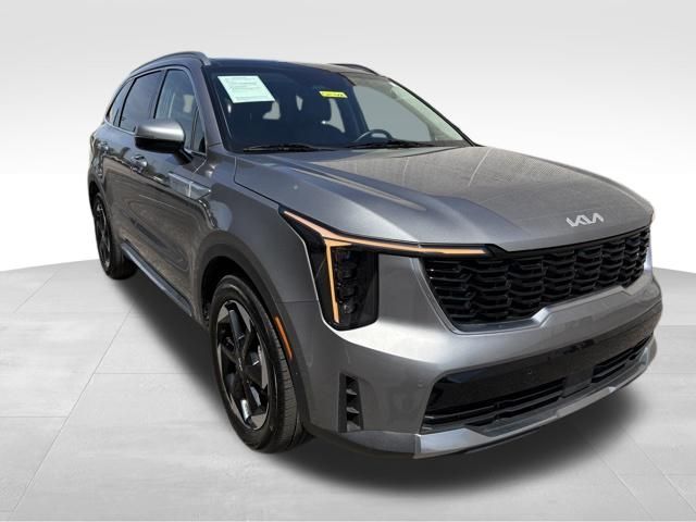 Steel Gray 2025 Kia Sorento Hybrid EX AWD SUV / Crossover All-Wheel Drive 6-Speed Automatic