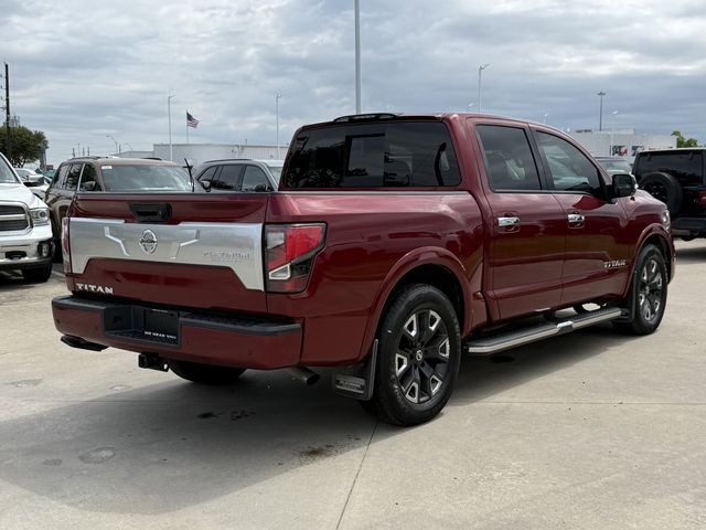2021 Nissan Titan Platinum Reserve Red at Cook Ford