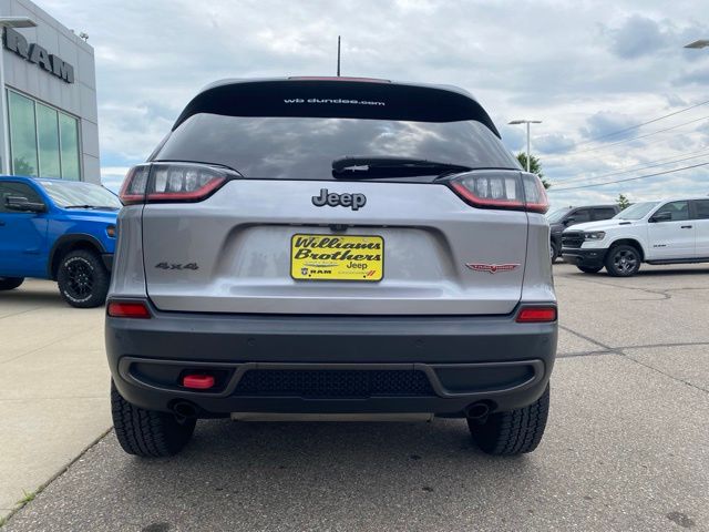 2019 Jeep Cherokee Trailhawk - Billet Silver Metallic exterior view 6