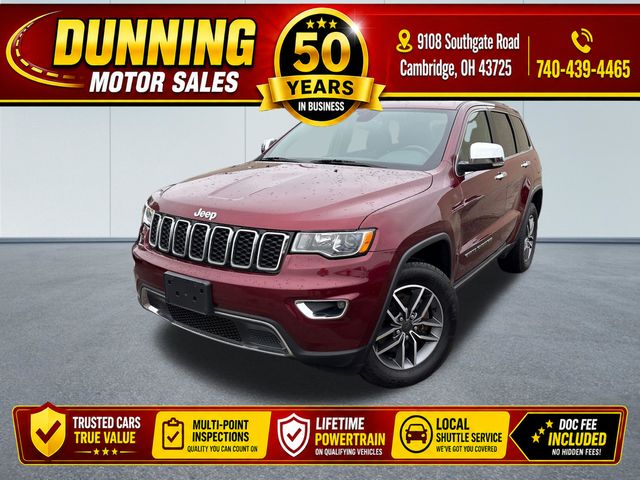 Velvet Red Pearlcoat 2021 Jeep Grand Cherokee Limited 4WD SUV / Crossover Four-Wheel Drive 8-Speed Automatic