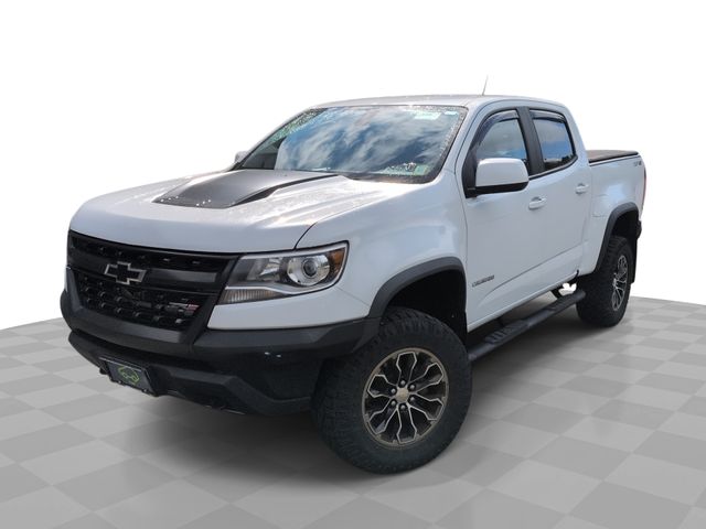 Summit White 2018 Chevrolet Colorado ZR2 Crew Cab 4WD Pickup Truck Four-Wheel Drive 8-Speed Automatic